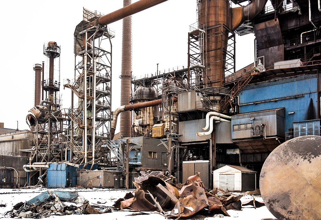Rivning av Koverhar stålfabrik